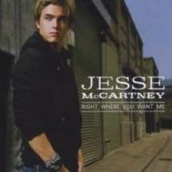 Albumart Right Where You Want Me from Jesse McCartney.