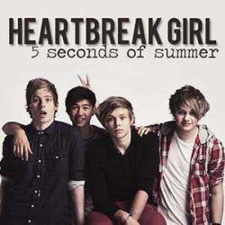 Albumart Heartbreak Girl from 5 Seconds of Summer.
