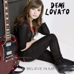 Albumart Believe in Me from Demi Lovato.