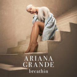 Albumart breathin from Ariana Grande.