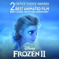 Albumart Show Yourself from Frozen 2.