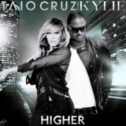 Albumart Higher  from Taio Cruz & Kylie Minogue.