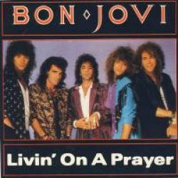 Albumart Livin' on a prayer from Bon Jovi.