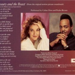 Albumart Beauty and the Beast from Peabo Bryson & Céline Dion.