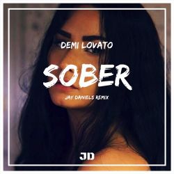 Albumart Sober from Demi Lovato.