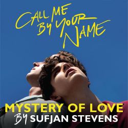 Albumart Mistery of love from Sufjan Stevens.