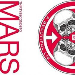 Albumart A Beautiful Lie from 30 Seconds to Mars.