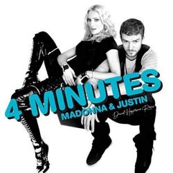 Albumart 4 Minutes from Madonna & Justin Timberlake.