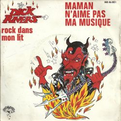 Albumart Maman n'aime pas ma musique  from Dick Rivers.