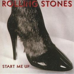 Albumart Start me up from The Rolling Stones.