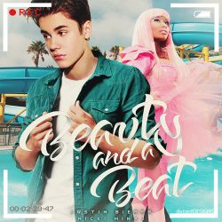 Albumart Beauty And A Beat from Justin Bieber & Nicki Minaj.